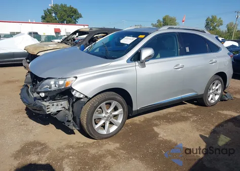 2011 Lexus Rx 350 z USA, uszkodzony, nr VIN 2T2BK1BA4BC095004